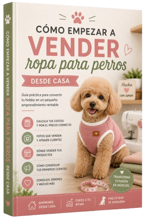 Cómo Empezar a Vender Ropa para Perros Desde Casa
